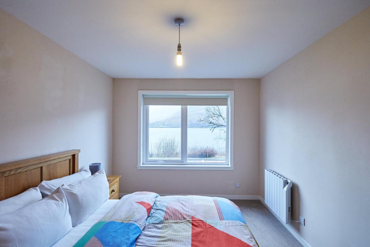 Etive, Beautiful Lochside Apartment With Balcony Fort William Exterior foto
